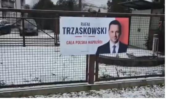 Baner Trzaskowski
