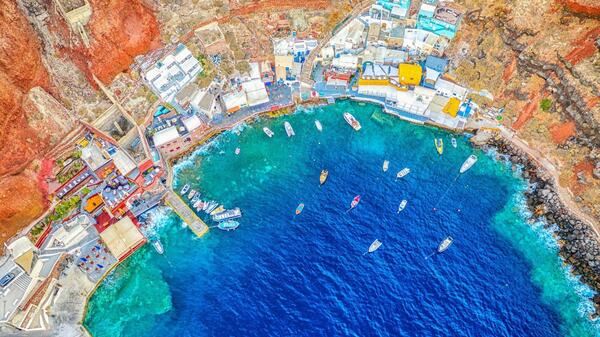 Santorini/port