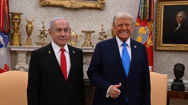 Donald Trump i Benjamin Netanyahu