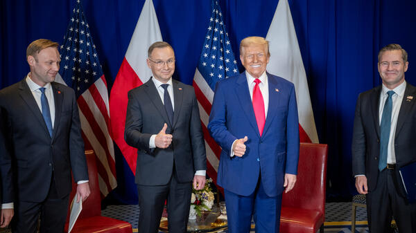 trump, duda