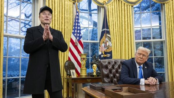 Musk i Trump
