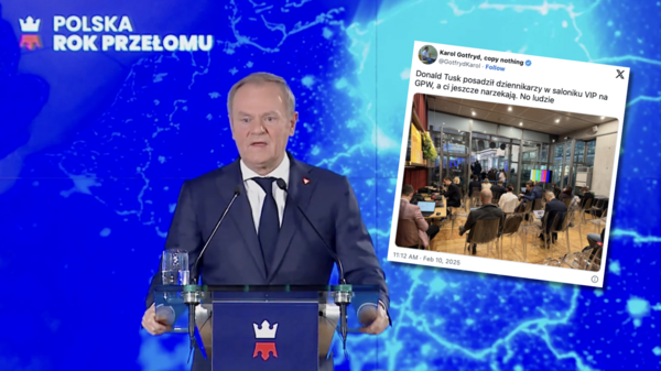 tusk, dziennikarze