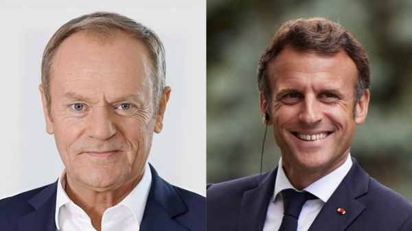 tusk, macron