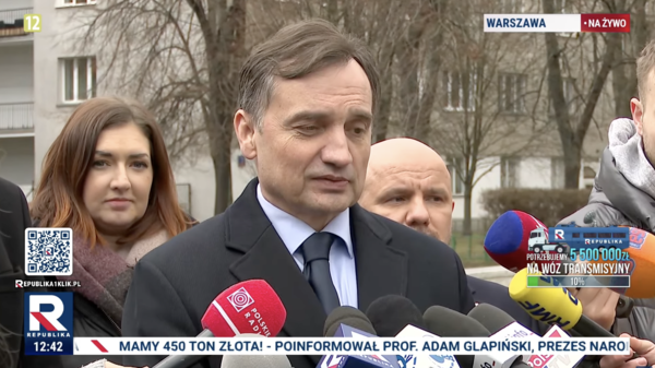 Przygotowaliśmy zawiadomienie o przestępstwie popełnionym przez Tuska - mówił Z. Ziobro