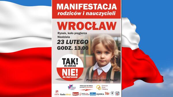 Nie ustaniemy w walce o nasze dzieci, o szkołę, o przyszłość - podkreślają organizatorzy protestu