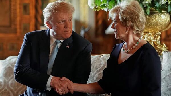 Donald Trump/Linda McMahon
