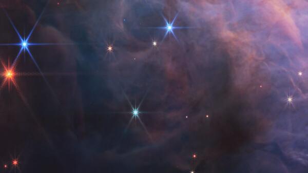 Nebula w gwiazdozbiorze Oriona