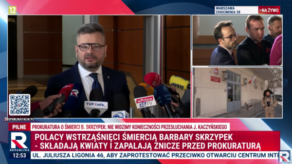Konferencja w prokuraturze