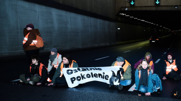 Ostatnie Pokolenie protest w Warszawie