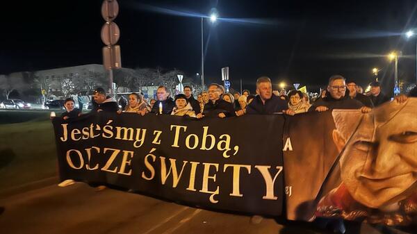 marsz papieski w Piotrkowie Trybunalskim