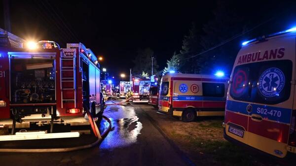 akcja straży pożarnej