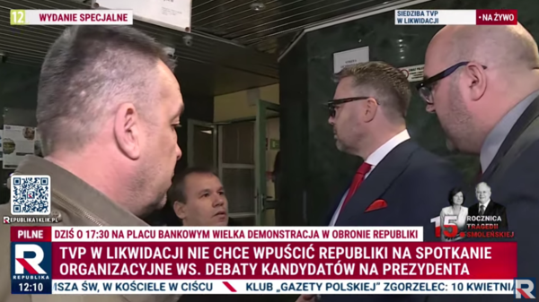 TVP - blokada Republiki