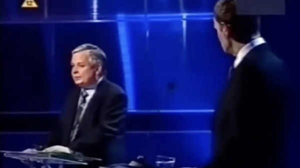 lech Kaczyński donald tusk debata