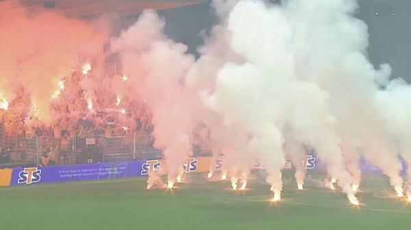 ruch chorzów- kibice race