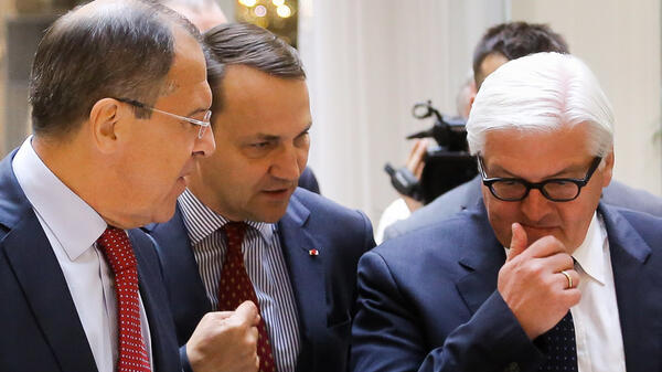 Ławrow, Sikorski, Steinmeier
