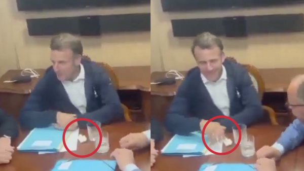 macron, kijow