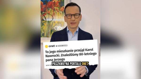 morawiecki, onet