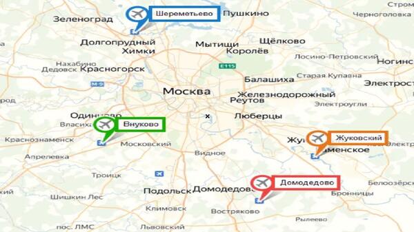 mapa lotnisk