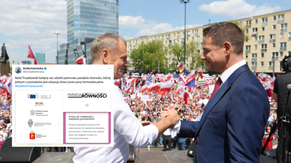 tusk trzaskowski lgbt