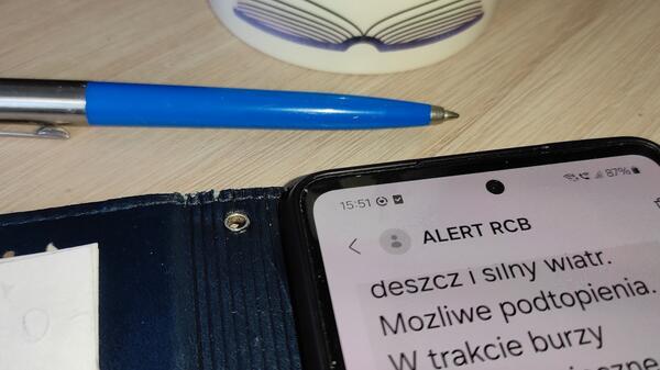 Zawiódł alert RCB