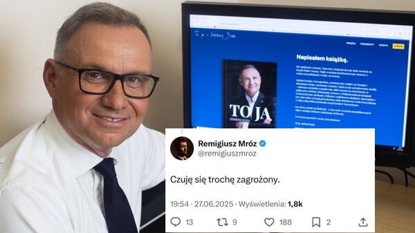 Mróz odpowiada prezydentowi, Duda reaguje w swoim stylu