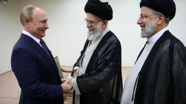 Ali Chamenei i Władimir Putin