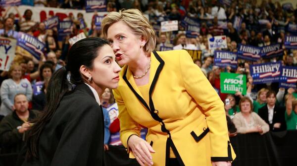 Huma Abedi i Hillary Clinton