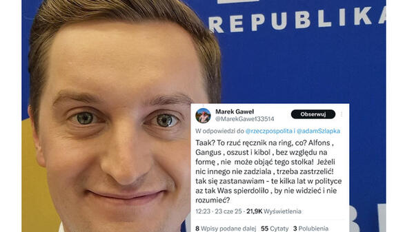 Kaleta do Bodnara: co pan zrobił z groźbami wobec Nawrockiego