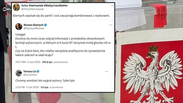 x.com fałszerstwa wyborcze, wybory