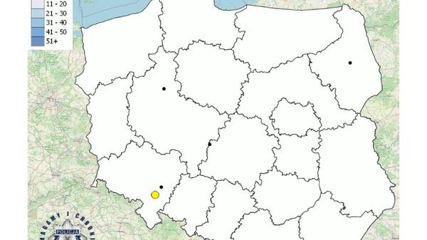 Mapa wypadków wakacyjnych pokazuje skalę tragedii