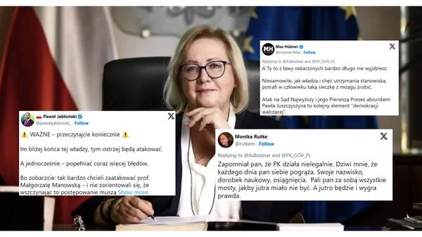 Manowska pod ostrzałem prokuratury Bodnara