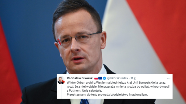 Szef MSZ z ostrą ripostą na słowa Sikorskiego