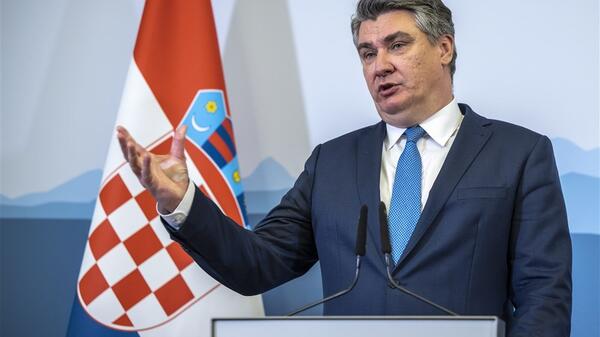 Prezydent Chorwacji Zoran Milanović