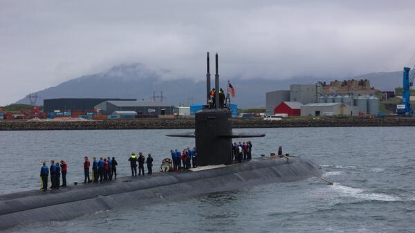 Amerykański okręt podwodny USS Newport News