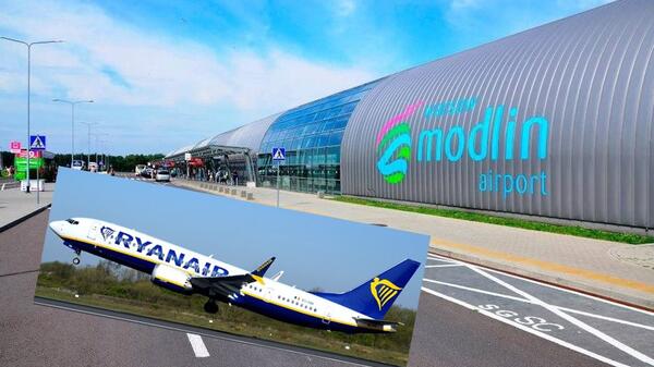 Ryanair zapowiada nowe połączenia z Modlina