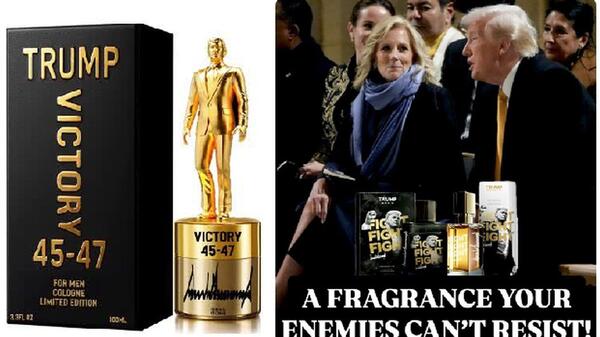 Donald Trump reklamuje swoje perfumy