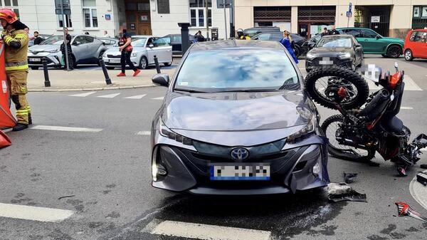 Wypadek spowodowany przez wiceminister Martę Cienkowską