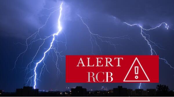 Jest alert RCB, będą groźne burze
