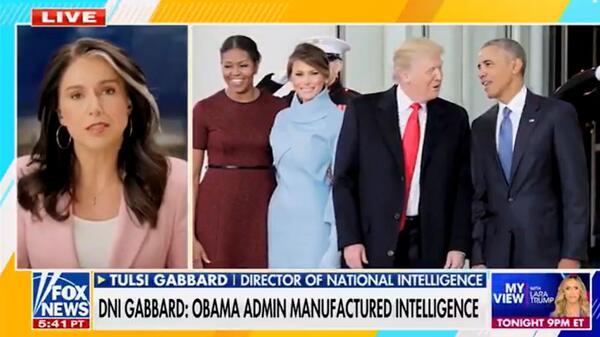 Tulsi Gabbard oskarżyła Obamę o spisek przeciw Trumpowi