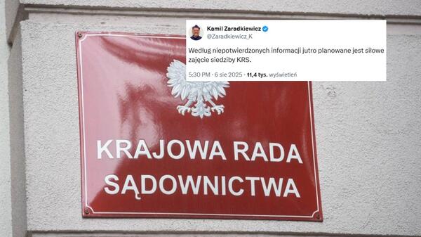 Będzie siłowe wejście do KRS?