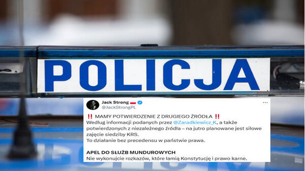 W czwartek siłowe wejście do KRS?