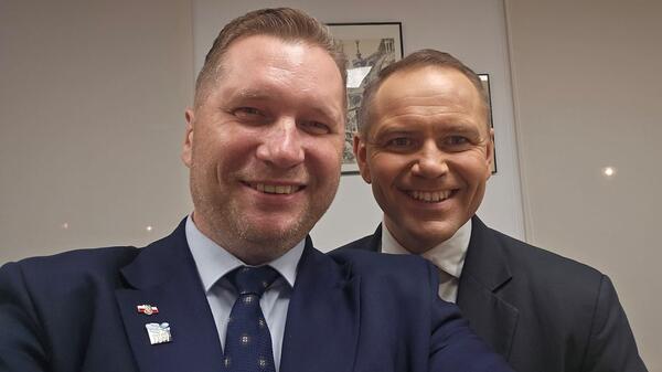 Przemysław Czarnek i Karol Nawrocki Przemysław Czarnek i Karol Nawrocki