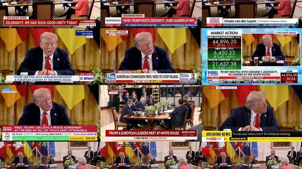 Donald Trump i Wołodymyr Zełenski opinie po szczycie w Waszyngtonie
