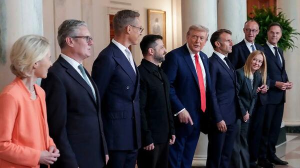liderzy europejscy w Białym Domu liderzy europejscy w Białym Domu