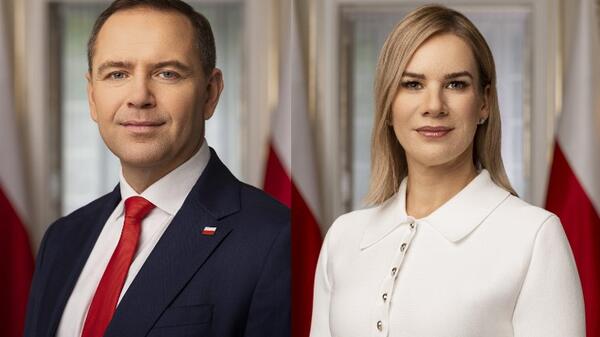 Karol Nawrocki i Marta Nawrocka