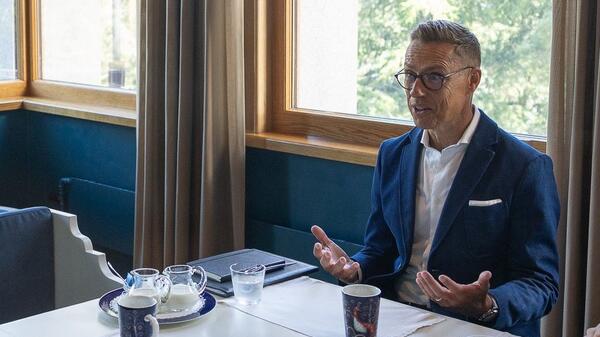 Prezydent Finlandii Alexander Stubb