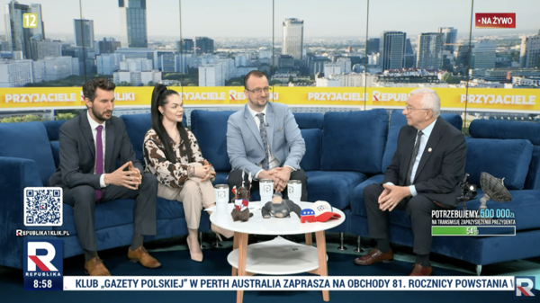Krzysztof Lipiec w Republice