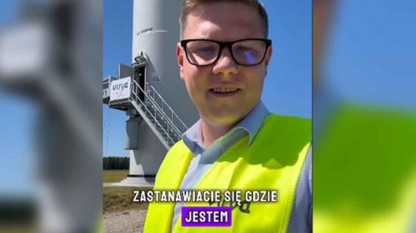 Takich wiatraków powstanie w Polsce więcej - zapewniał Jaskulski