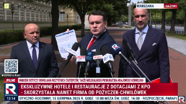 Konferencja PiS