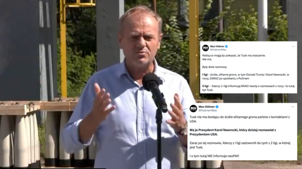 Internauta obnażył wpływy Tuska